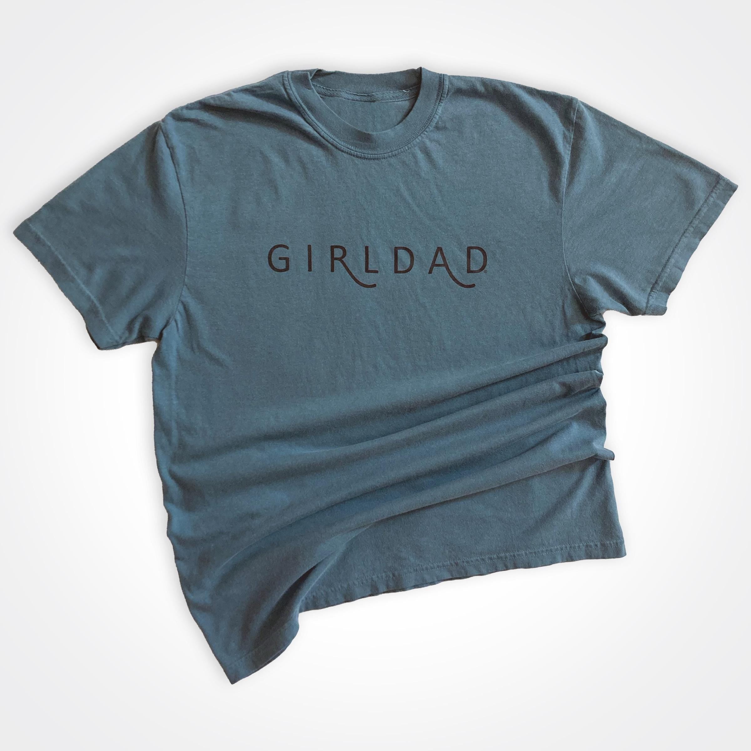 Girldad® Minimal Heavyweight Tee In Ice Blue